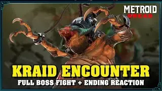 Бой с боссом Крайдом + Реакция на концовку | Metroid Dread