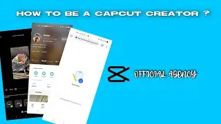HOW TO BE A CAPCUT TEMPLATE CREATOR PH : GUIDE #1 : OFFCIAL AGENCY AND FILLING UP FORM 2021
