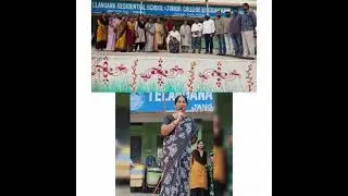 B.SHOBA Madam  receiving the Best Teacher Award on the Occasion of Women Teachers' Day
