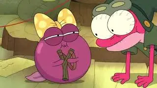 Polly does a little Trolling to Sprig