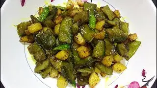 Niramish Sim, Alu Bhaji Ranna- Bengali Food Recipes- Easy & Simple