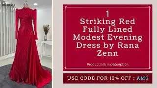 modanisa viscose dress | red dress 2023 💘
