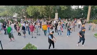 Mi Salsa Dura Baile 🔥 Washington Square Park Live! #nycdance 