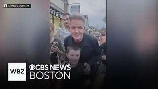 Celebrity chef Gordon Ramsay greets fans on visit to Whitinsville in Northbridge