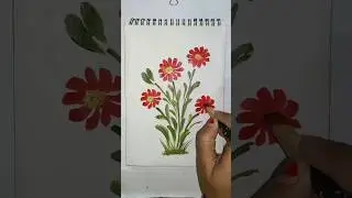 Easy flower drawing #drawing #flowerdrawing #flowers #art #shorts