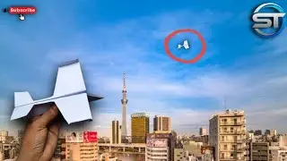 The Best Paper Airplane In The World Glider 🌎