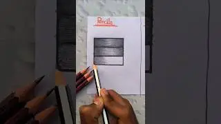 ❓|PENCIL 🆚 PENCIL COLOUR 😱😍| #india #art #drawing #challenge