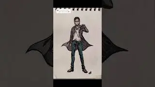Eren Yeager, stickman to anime drawing #attackontitan #erenyeager #animedrawing #drawing #anime #art