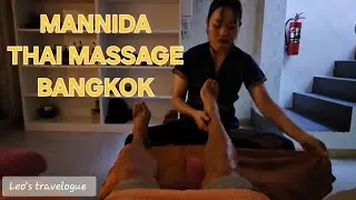 Relaxing Massage in Bangkok Thailand! The Best FOOT MASSAGE! Wannida