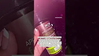 WoW apple cider vinegar face wash ✨￼