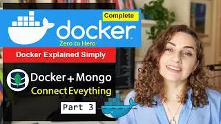 Docker for Beginners (Part3) : MongoDB + Mongo Express setup | Connect Node.js & React