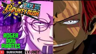6* Maxed Shanks & Prime Rayleigh Gameplay ☆ Dou Team Roger Pirates - One Piece Bounty Rush 2021 (HD)