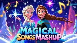 🆕🎵 Magical Frozen Songs Mashup | Elsa & Anna&rsquo;s Enchanted Story Music for Kids ✨👑