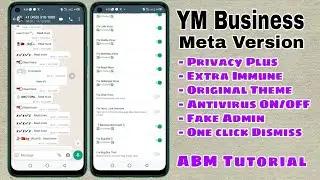 YmWhatsapp Business unclone plus Antivirus version || Mod immune and ADD Extra Feathers