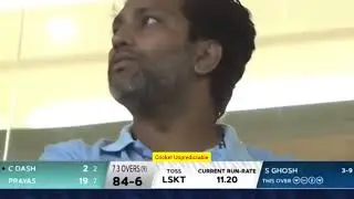 Sayan Ghosh 4 wicket 😍😍😍 woww what a Innings! Bengal Pro t20 league