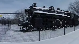 Checking Out the Historic Soo Line 736 Steam Locomotive in Appleton, WI
