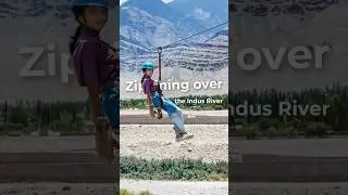 Ziplining Over the Indus River in Leh Ladakh | Epic Himalayan Adventure