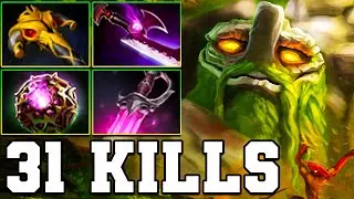 This Tiny is Unstoppable !! 31 Kills Tiny Dota 2 Gameplay Guide Mid Lane 7.37 Carry Best Item Build
