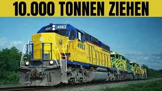 Warum können Lokomotiven so viel Gewicht ziehen?