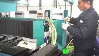 [LXSHOW LASER]  Fiber Laser Cutting Machine Steel Laser Cutter LX3015P disassembly video