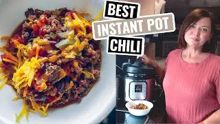Easy Chili Recipe | INSTANT POT Chili with Beef and Beans | RV Living