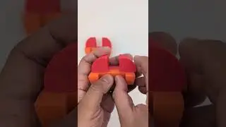 Apple Puzzle Lu Ban Lock #3dprint #3dprinting #3dprinted #puzzle #puzzlegame #3dprintmodels