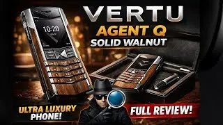 Vertu Agent Q Solid Walnut