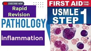 Rapid Revision #Pathology ( Inflammation)#2 | First Aid USMLE Step 1 in Urdu/Hindi |