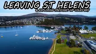 Exploring Freycinet National Park in Coles Bay, Hiking Tourville Lighthouse | Three Under Two -Ep340