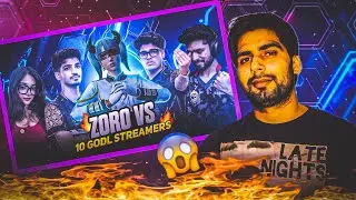 STREAMERS CALL ZORO HACKING 😱 | ZORO VS 10 GODL STREAMERS 🔥 @JONATHANGAMINGYT @LoLzZzGaming 