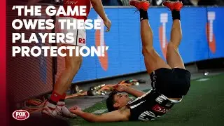 'It's over the line!' Knee, pinch, whack🦵👌👊 Did Saints' tag on Nick Daicos go too far? 👀 | Fox Footy