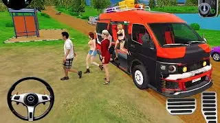 City Van Simulator3D  Passanger Gameplay - Realistic Van Car Simulator 2026 Android 