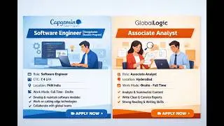 Capgemini Hiring 2025-26 | 2024 Batch | Software Engineer role | Apply Now