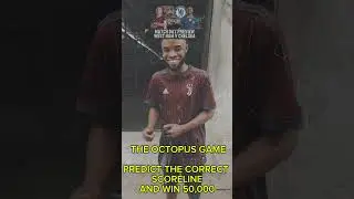 WESTHAM VS CHELSEA THE OCTOPUS PREDICTION GAME #trending #shorts #funny #comedy #viral