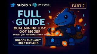 🚀 Nubila Dashboard is LIVE! 💎 Stake Your Galxe NFT & Start Earning $IOTX NOW! (Part 2) 🔥💰