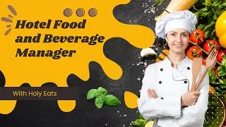 Qualifications for a Hotel Food and Beverage Manager😊| Holy Eats