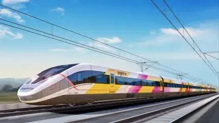 Brightline West Train Station Construction Moves Forward Las Vegas 