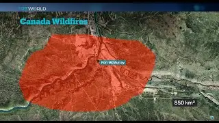 Tens of thousands evacuate due to blaze, Ali Mustafa reports
