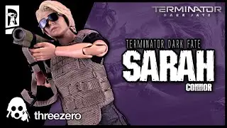 Threezero Terminator Dark Fate Sarah Connor 1/12 Figure Review