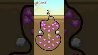 #Pull the Gold is a small puzzle game. The player  a gold miner and#super #vairalvideo#level_25
