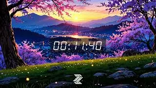 27-Minute Digital Timer | Cherry Blossoms-Inspired Relaxation & Focus | TimelyFlow