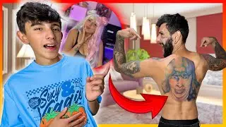 ¡MI HERMANO MAYOR SE TATUO🙊 A SU NOVIA❤️ !*ASI REACCIONAN TODOS