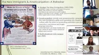Virtual Accepted Student Event - History class, March 2021