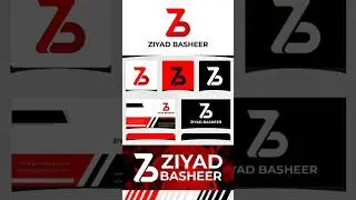 ZB Logo Design Secrets in Illustrator 🎨 #ZBLogo #IllustratorTips #logo #dribbblers #sketchapp #tips