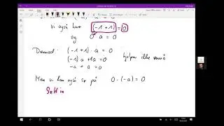 Algebraisk tenkning: Generalisering og negative tall