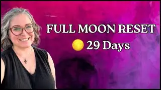 29 Days to Break the Funk | My Full Moon Reset Challenge 🌙