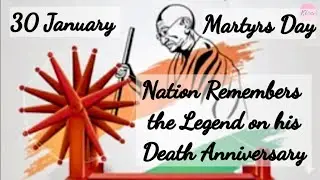 Gandhi ji Martyrdom Day Status Video || 30 January WhatsApp status || Martyr Day Status 