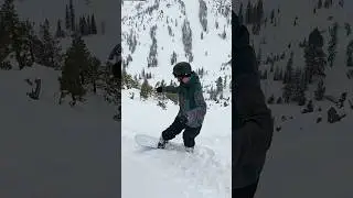 Try this the next time you&rsquo;re in heavy powder #snowboarding