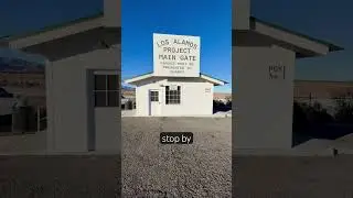 The gate that changed history: Los Alamos Main Gate | Los Alamos, New Mexico.