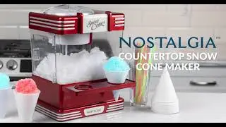 Snow Cone Maker, Countertop (Nostalgia RSM602)